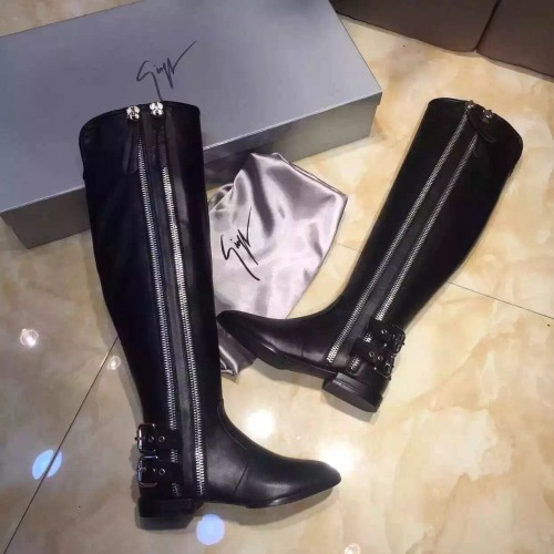 Giuseppe zanotti leather boots 1 